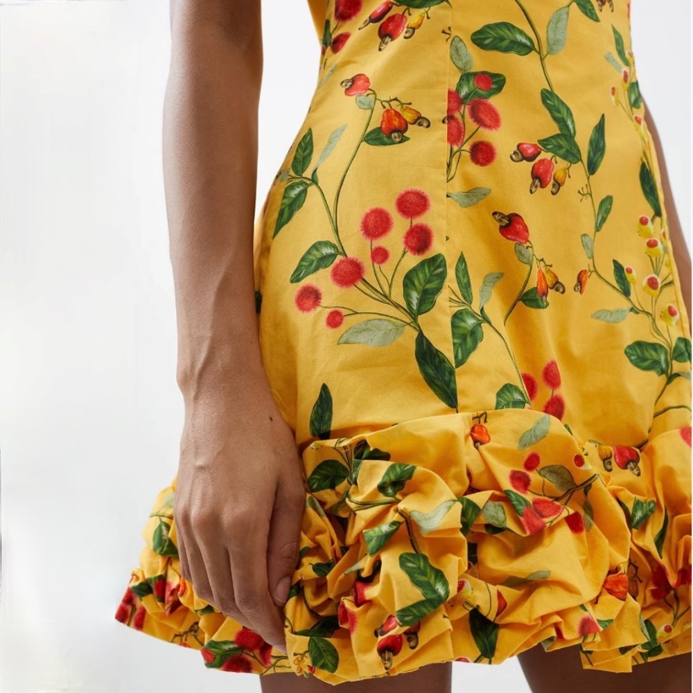 Agua by Agua Bendita Jardin Cotton Poplin Mini Dress - Picture 9 of 16